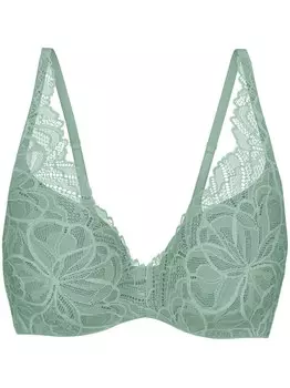Бюстгальтер TRIUMPH Body Make-Up Illusion Lace, зеленый