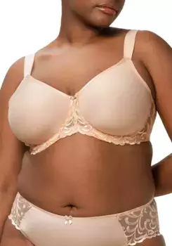Бюстгальтер Triumph Minimizer "Modern Finesse W01", чашка C-G, с бесшовными чашками заданной формы, базовое нижнее белье, бежевый