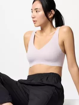 Бюстгальтер ультрарелакс Uniqlo, серый