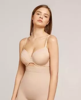 Бюстгальтер, уменьшающий спину, на косточках и с легкой набивкой Gisela