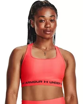 Бюстгальтер Under Armour Cross-Back Mid, цвет Beta/Black
