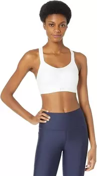 Бюстгальтер Under Armour Infinity High Bra, цвет White/White/Halo Gray