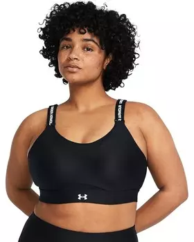 Бюстгальтер Under Armour Infinity High Impact Sports, цвет Black/White