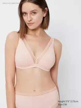 Бюстгальтер Uniqlo, розовый