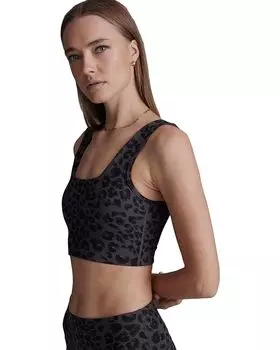 Бюстгальтер Varley Delta Bra, цвет Iron Cheetah