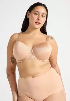 Бюстгальтер VEJDE Lindex, бежевый