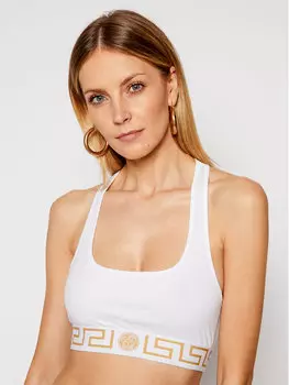 Бюстгальтер Versace, белый