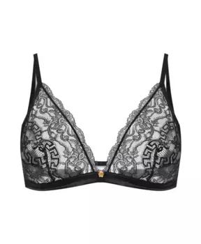 Бюстгальтер Versace, черный