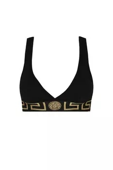 Бюстгальтер Versace, черный