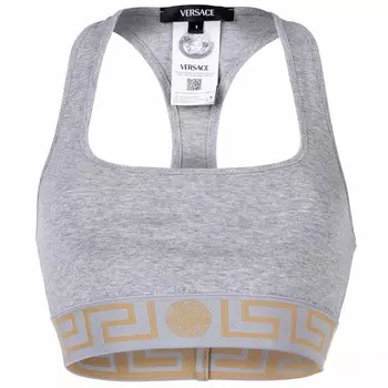 Бюстгальтер Versace, серый