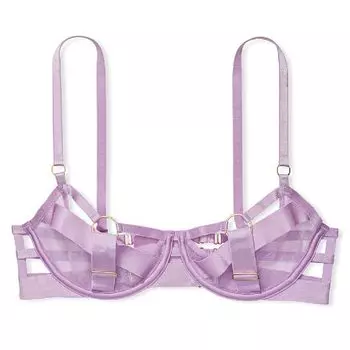 Бюстгальтер Victoria's Secret Very Strappy Open Cup Demi, лиловый