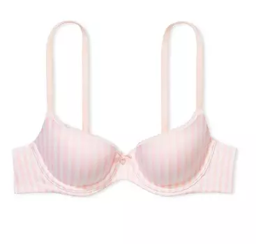 Бюстгальтер Victoria's Secret Body By Victoria Smooth Lightly Lined Demi, светло-розовый