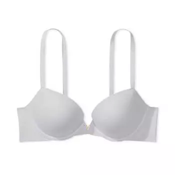 Бюстгальтер Victoria's Secret Love Cloud Push-Up Plunge, серый