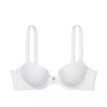 Бюстгальтер Victoria's Secret Love Cloud Smooth Lightly Lined Demi, белый