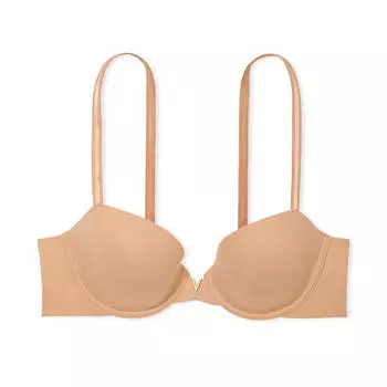 Бюстгальтер Victoria's Secret Love Cloud Smooth Lightly Lined Demi, темно-бежевый