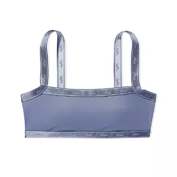 Бюстгальтер Victoria's Secret Pink Micro Logo Straight-neck, синий