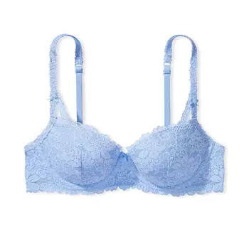 Бюстгальтер Victoria's Secret Pink Wink Push-up Balconette, голубой