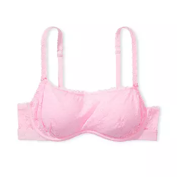 Бюстгальтер Victoria's Secret Pink Wink Unlined Scoop, розовый