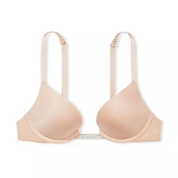 Бюстгальтер Victoria's Secret Plunge Convertible Shine, светло-бежевый