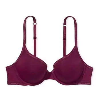 Бюстгальтер Victoria's Secret T-Shirt Perfect Shape, бордовый