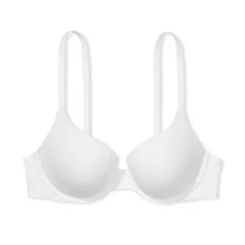 Бюстгальтер Victoria's Secret The T-shirt Push-Up Perfect Shape Smooth, белый