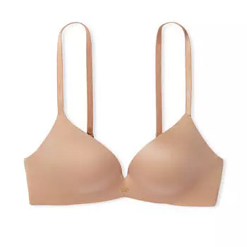 Бюстгальтер Victoria's Secret Very Sexy So Obsessed Wireless Push-Up, бежевый