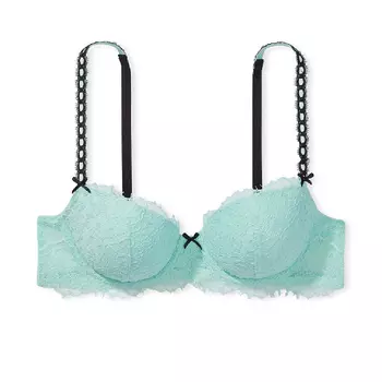 Бюстгальтер Victorias Secret Dream Angels Ribbon Slot Push-Up, мятный