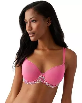 Бюстгальтер Wacoal Embrace Lace Contour T-Shirt 853191, цвет Hot Pink/Multi