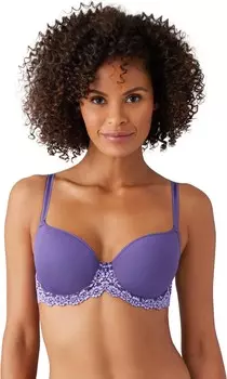Бюстгальтер Wacoal Embrace Lace Contour T-Shirt Bra 853191, цвет Mystical/Purple Rose