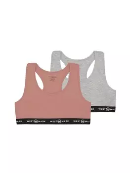 Бюстгальтер WESTMARK LONDON Bralette Bra, цвет mottled grey/Dusky pink