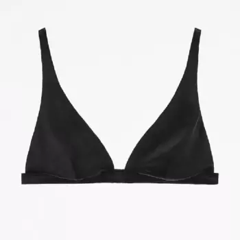 Бюстгальтер Zara Silk Triangle, черный