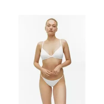 Бюстгальтер женский Arket с треугольными чашками, черный