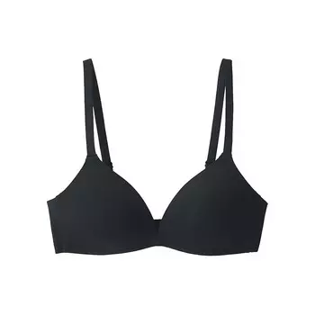 Бюстгальтер женский Muji без косточек, черный