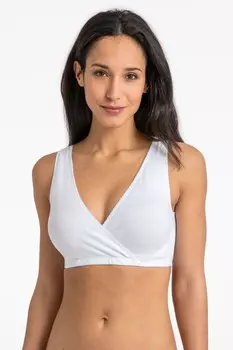 Бюстгальтеры для сна для беременных и кормящих женщин 2 упаковки Jojo Maman Bb, белый