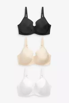 Бюстгальтеры-Майки 3 шт Next, черный