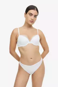 Бюстгальтеры пуш-ап, 2 шт H&M, бежевый