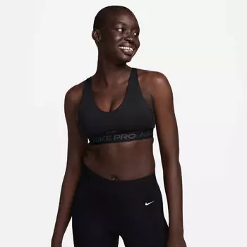 Бюстгалтер W Pro Indy Pulge Nike, цвет Schwarz/Grau/Wei