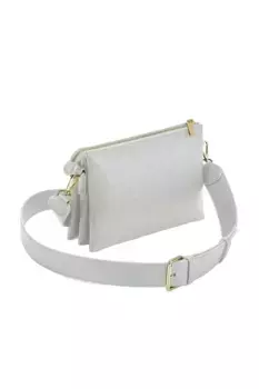 Бутиковая сумка через плечо Bagbase, серый