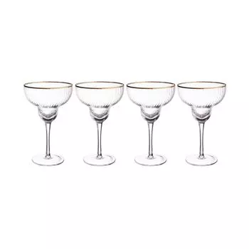 BUTLERS 4x Бокал Cosmopolitan 350мл GOLDEN TWENTIES