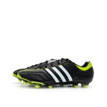 Бутсы Adidas Adipure 11 Pro TRX FG, черный/зеленый