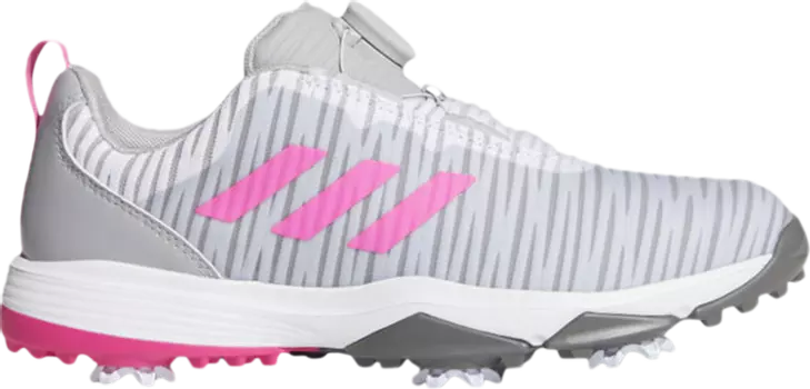 Бутсы Adidas CodeChaos BOA J 'Grey Screaming Pink', серый