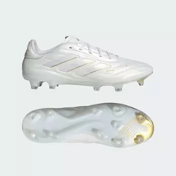 Бутсы Adidas COPA PURE 2 ELITE FG / for natural grass / COPA PURE 2 ELITE FG, цвет White/Gold Metallic