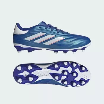 Бутсы Adidas COPA PURE II PRO HG/AG / for soil and artificial turf / COPA PURE II PRO HG/AG, цвет Lucid Blue/White/Solar Red
