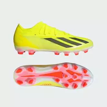 Бутсы Adidas CRAZYFAST PRO HG/AG / For soil and artificial turf / X CRAZYFAST PRO HG/AG, цвет Team Solar Yellow/Black/White
