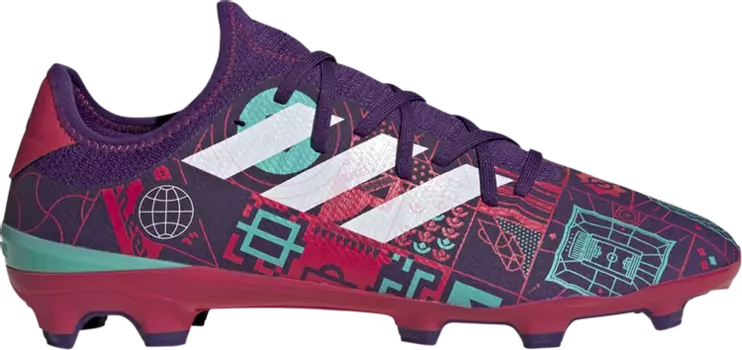 Бутсы Adidas Gamemode Knit FG 'World Cup', фиолетовый