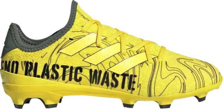 Бутсы Adidas Gamemode Knit FG J 'End Plastic Waste', желтый