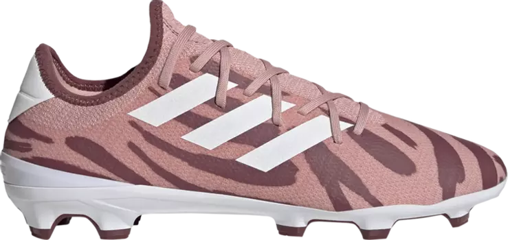 Бутсы Adidas Kris Andrew Small x Gamemode Knit FG 'Pride - Wonder Mauve', розовый