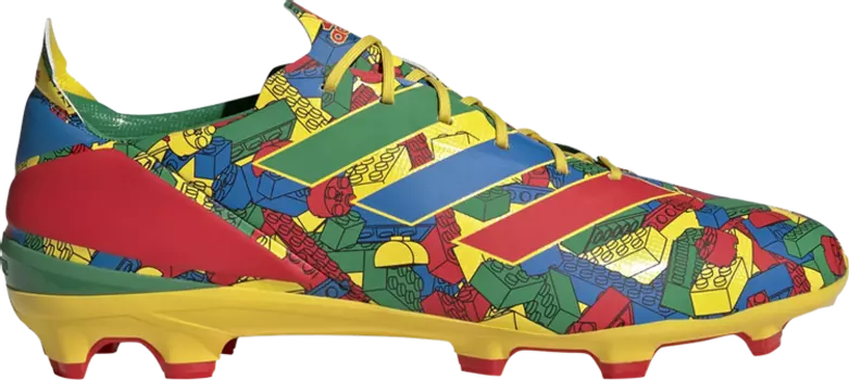 Бутсы Adidas LEGO x Gamemode FG 'Team Yellow Red Bricks', желтый