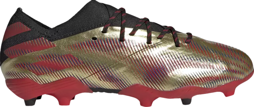 Бутсы Adidas Nemeziz Messi.1 FG J 'Tension Tape - Gold Metallic', золотой