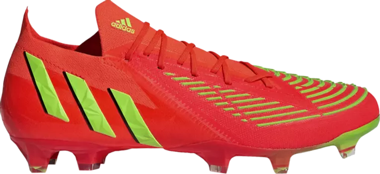 Бутсы Adidas Predator Edge.1 Low FG 'Game Data Pack', красный